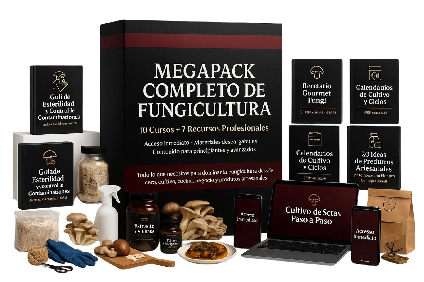 MEGAPACK REINO FUNGI COMBO 17X1